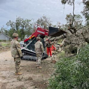 Florida National Guard helping during Hurricane Idalia 2023