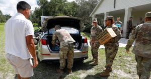 Florida National Guard helping during Hurricane Idalia 2023